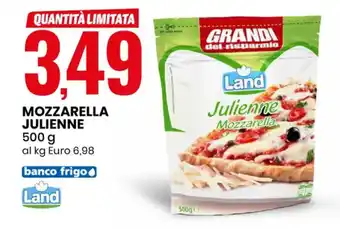 Eurospin Land Mozzarella Julienne 500 g offerta
