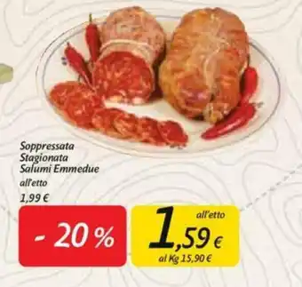 Sopressata Stagionata Salumi Emmedue