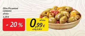 Carrefour Olive Piccantoni campane offerta