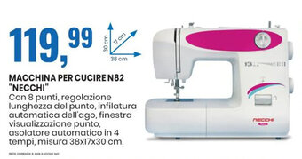 Necchi Macchina per Cucire N82