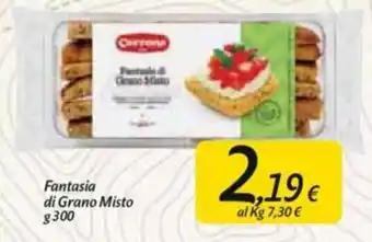 Carrefour Fantasia di Grano Misto 300g offerta