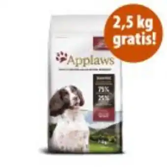 2,5 kg gratis! 7,5 kg applaws crocchette per cani