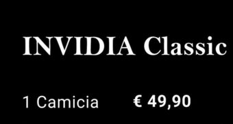 Invidia Camicia uomo offerta