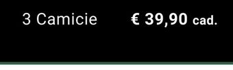 3 camicie