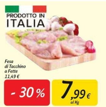 Carrefour Fesa Di Tacchino a Fette offerta
