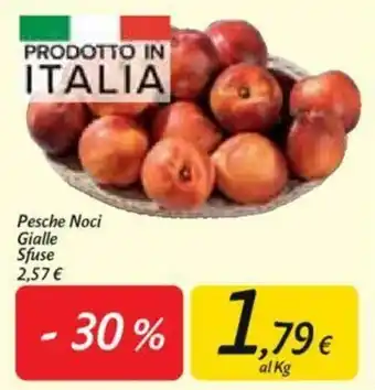 Carrefour Pesche Noci Gialle Sfuse offerta