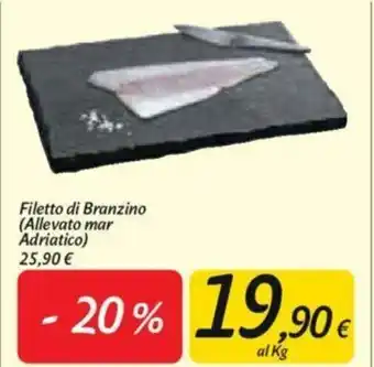 Carrefour Filetto di Branzino (Allevato mar Adriatico) offerta