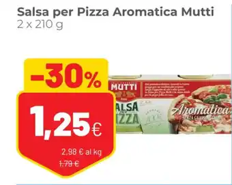 Coop Mutti Salsa per Pizza Aromatica 2 x 210 g offerta