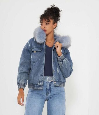 Giubbino in denim
