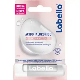 Labello burrocacao acido ialuronico hydration plus rose' 5,2 ml