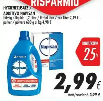 Coop Napisan Additivo Liquido offerta