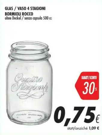 Coop Bormioli Rocco Vaso 4 Stagioni offerta