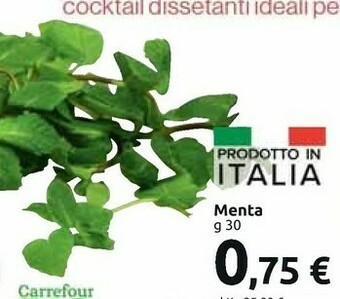 Carrefour Market Menta offerta