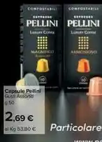 Pellini Espresso Magnifico Luxury Coffee 50 G(ml)