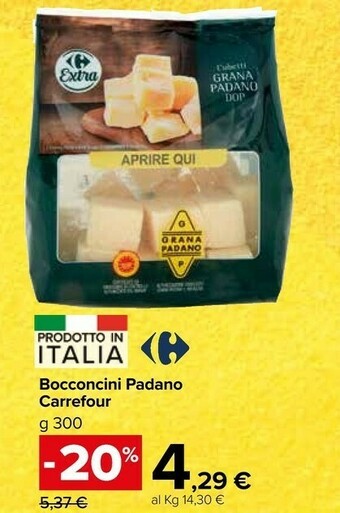 Carrefour Market Bocconcini Padano offerta
