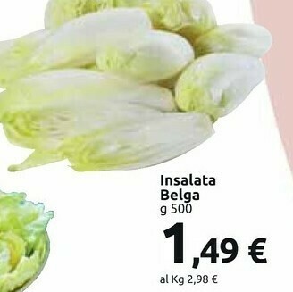 Carrefour Market Insalata Belga 500 G offerta
