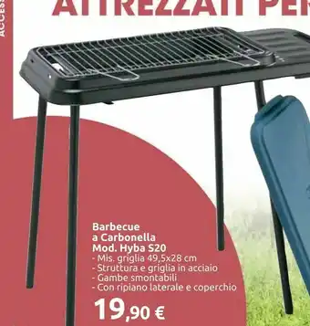 Carrefour Market Hyba Barbecue A Carbonella offerta
