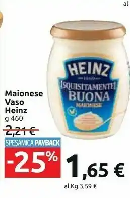 Carrefour Heinz Maionese Squisitamente Buona offerta