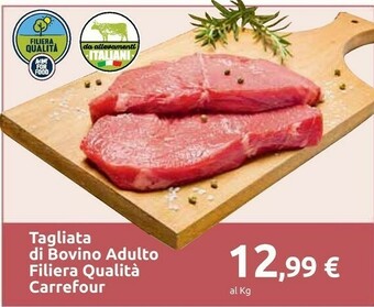 Carrefour Tagliata Di Bovino Adulto offerta