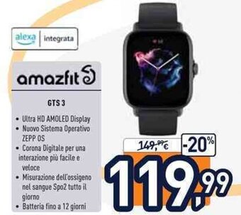 Amazfit GTS 3
