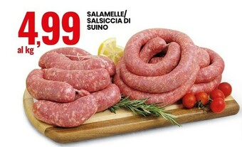 Eurospin Salamelle/ Salsiccia Di Suino offerta