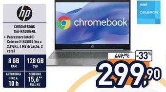 Unieuro HP Chromebook 15A-NA0006NL offerta