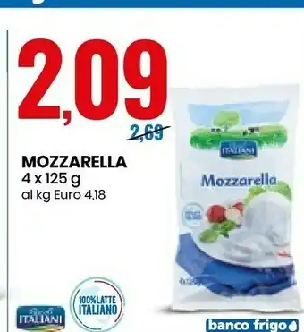 Eurospin Pascoli Italiani Mozzarella offerta