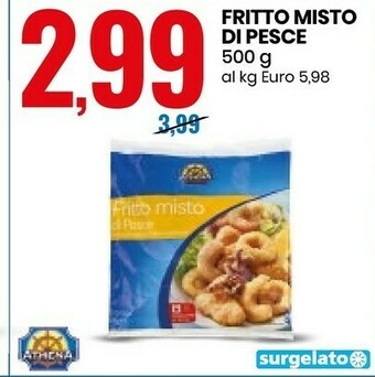 Eurospin Athena Fritto Misto Di Pesce offerta