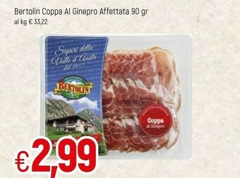 Famila Bertolin Coppa Ali Ginepro Affettata offerta