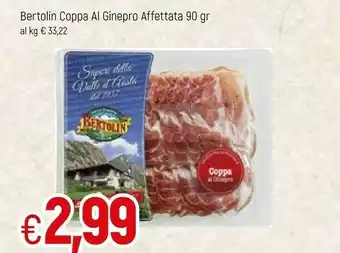 Famila Bertolin Coppa Ali Ginepro Affettata offerta