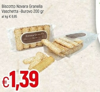 Famila Biscotto Novara Granella Vaschetta offerta