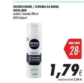 Coop Nivea 81740 Gel Da Barba 200 Ml offerta