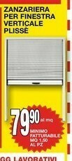 Zanzariera Per Finestra Verticale Plisse