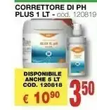 Correttore Di Ph Plus 1 Lt