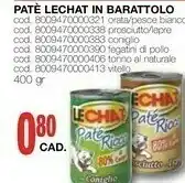 Mondo Brico Patè Lechat In Barattolo Coniglio offerta