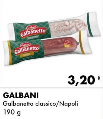 Iper Tosano Galbani Galbanetto classico/Napoli 190 g offerta