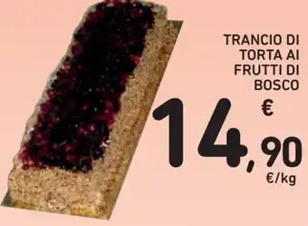 Trancio di Torta Ai Frutti di Bosco