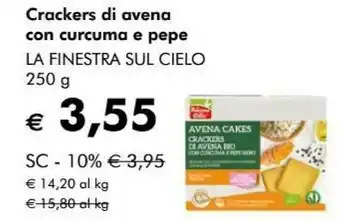 La Finestra Sul Cielo Crackers Di Avena Con Curcuma E Pepe