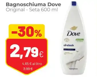 Dove Bagnoschiuma Original - Seta 600 ml