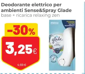 Coop Glade Deodorante elettrico per ambienti Sense&Spray offerta