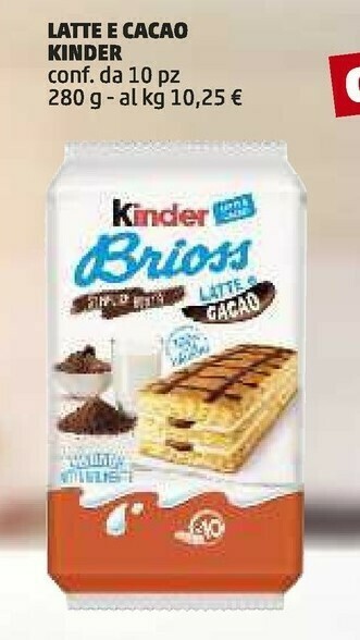 PENNY Ferrero Latte E Cacao Kinder offerta