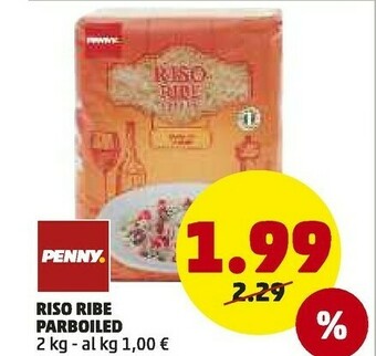 PENNY Riso Ribe Parboiled offerta