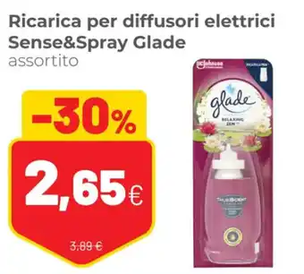 Coop Glade Ricarica per diffusori elettrici Sense & Spray assortito offerta