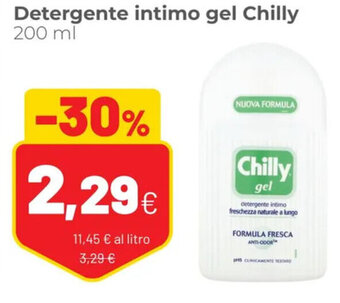 Coop Chilly Detergente intimo gel 200 ml offerta