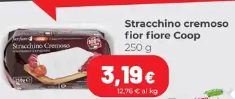 Coop Coop Stracchino cremoso fior fiore 250 g offerta
