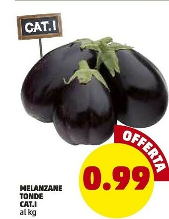 PENNY Melanzane Tonde offerta