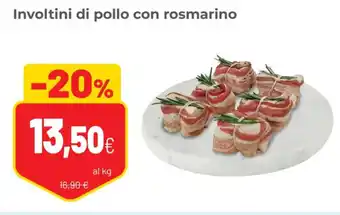 Coop Involtini di pollo con rosmarina offerta