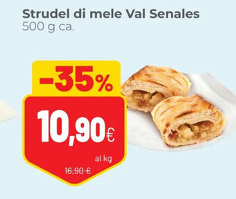 Coop Strudel di mele Val Senales 500 g ca. offerta