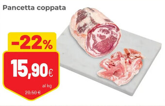 Coop Pancetta coppata offerta