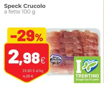 Coop Speck Crucolo afette 100 g offerta